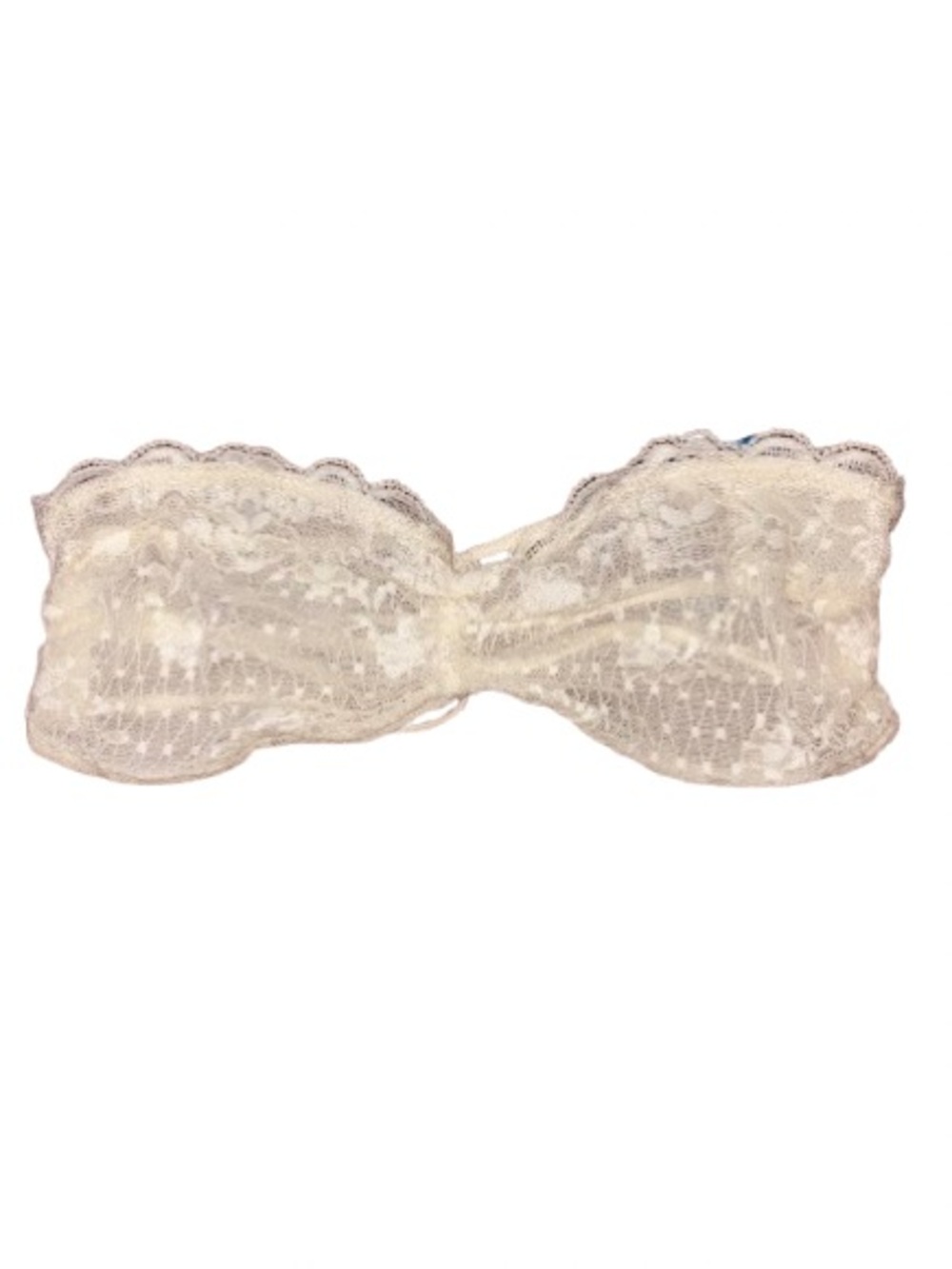 Free People Ivory Lace Strapless Bandeau NWT Size XS